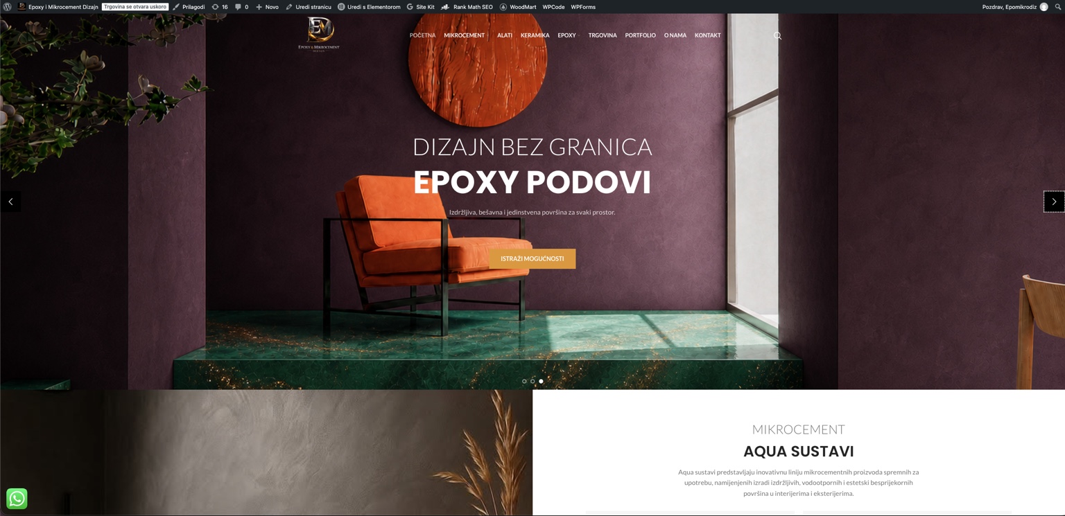 Epoxy podovi